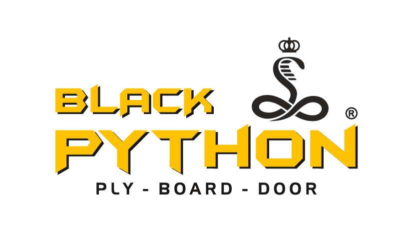 black python plywood logo