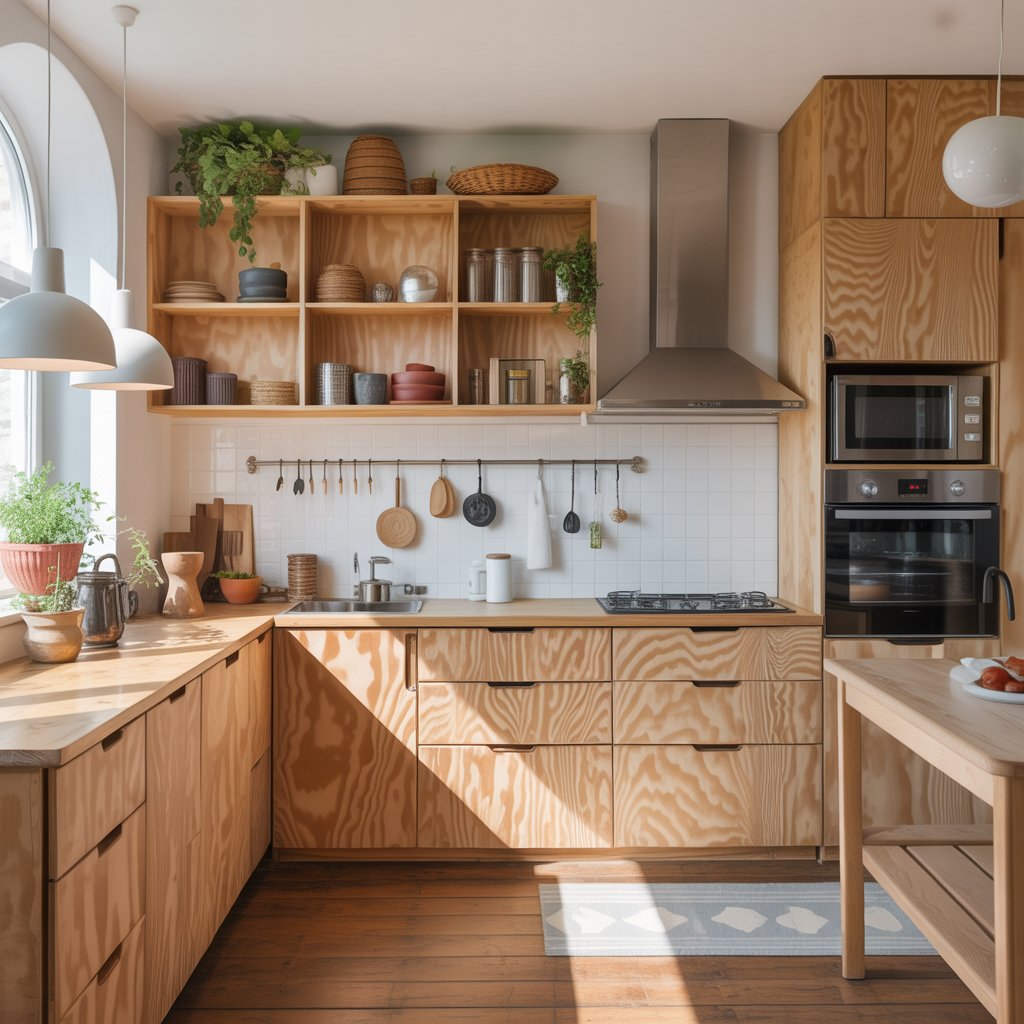 Plywood for furniture kitchen cabinet