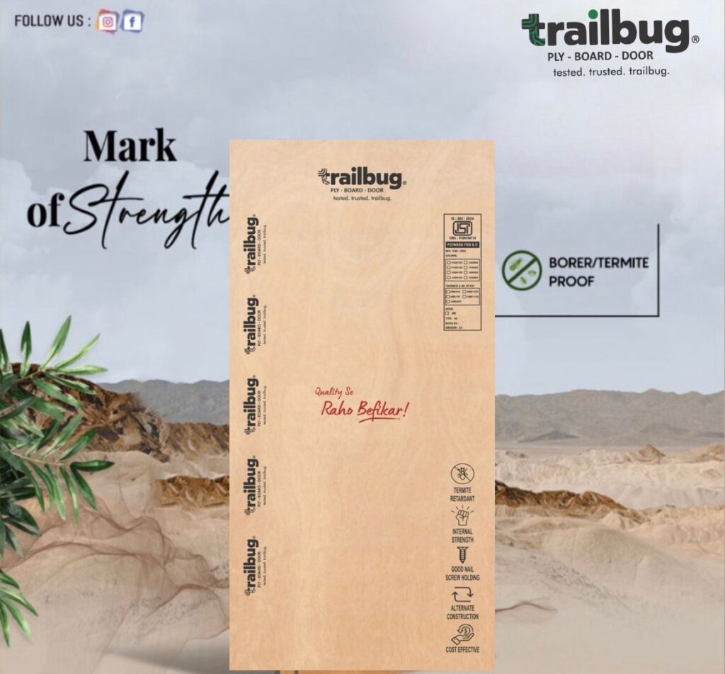 Termite Free Plywood contact trailbug today